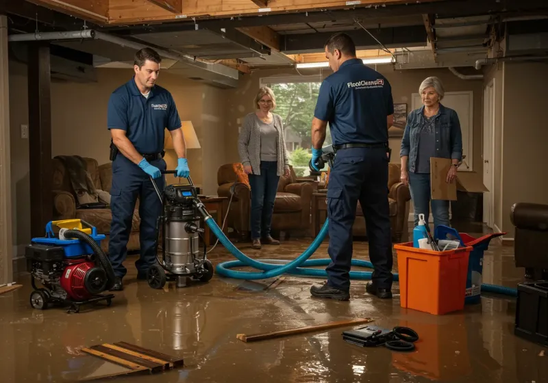 Basement Water Extraction and Removal Techniques process in Lenoir County, NC